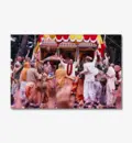 Srila Prabhupada Dances on Stage at London Ratha Yatra
