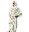 Dhoti / Chadar -- Muslin Jute -- No Borders