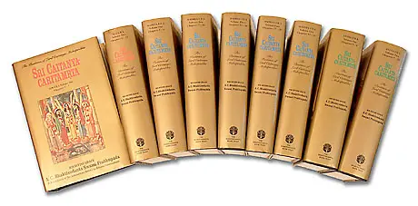 Caitanya Caritamrta, 9 Volume Deluxe Set [not original books]