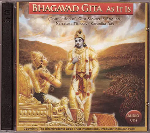 Bhagavad-gita As It Is Audio CD -- original edition --