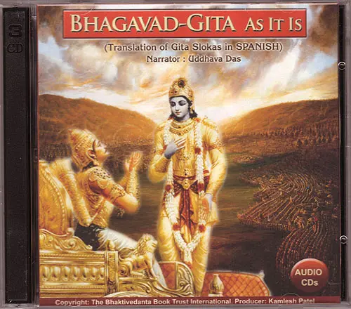 Spanish Bhagavad-gita As It Is Audio CD