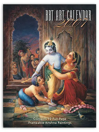 BBT Krishna Art Calendar 2007