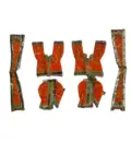 Gaura Nitai Deity Clothes -- For Small 5 Inch Deities