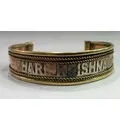 Bracelet: Hare Krishna -- Brass and Copper