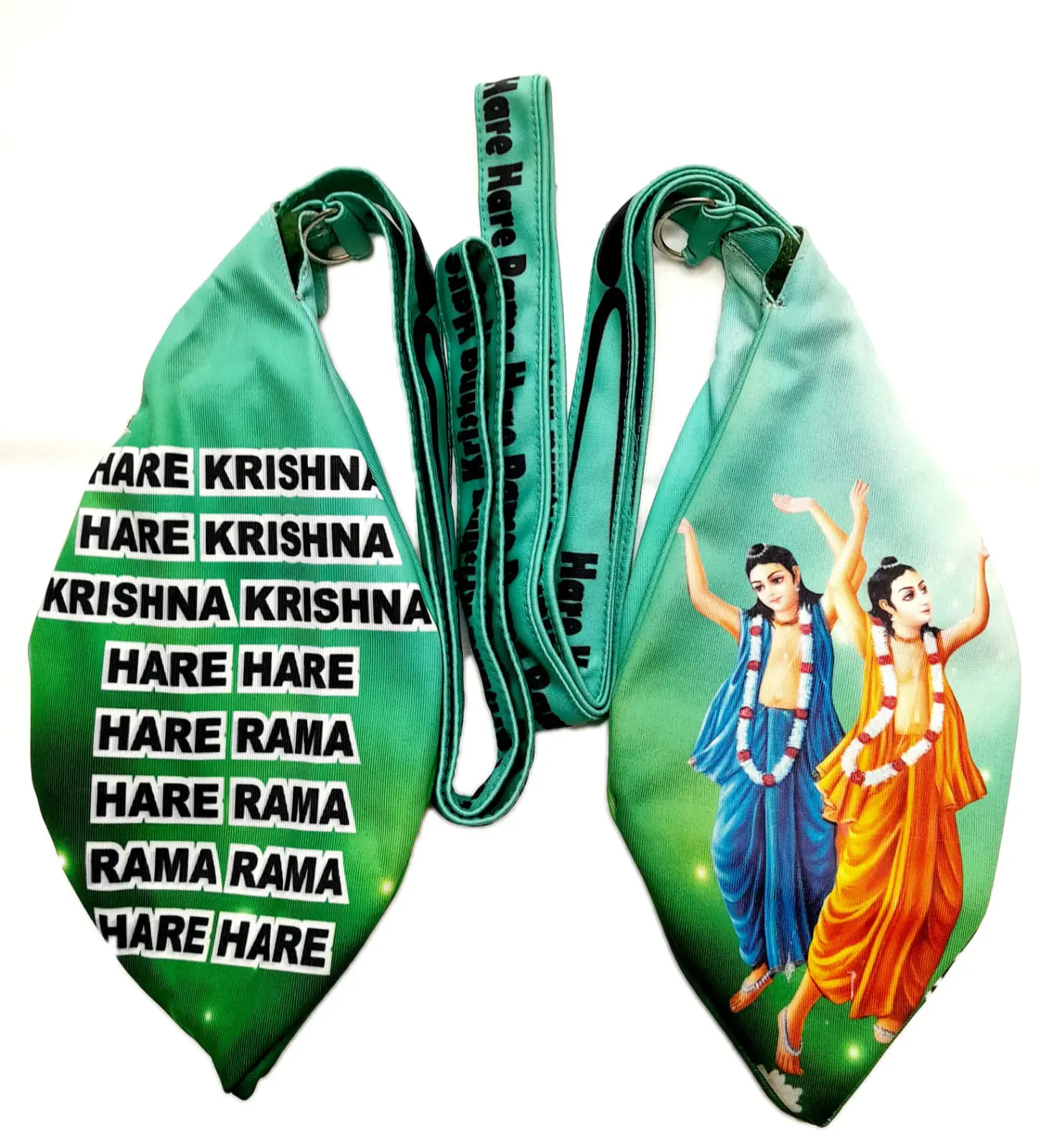 Radha Radha  - Digitally Printed Bead-Bag [3 sides and strap] Standard Size