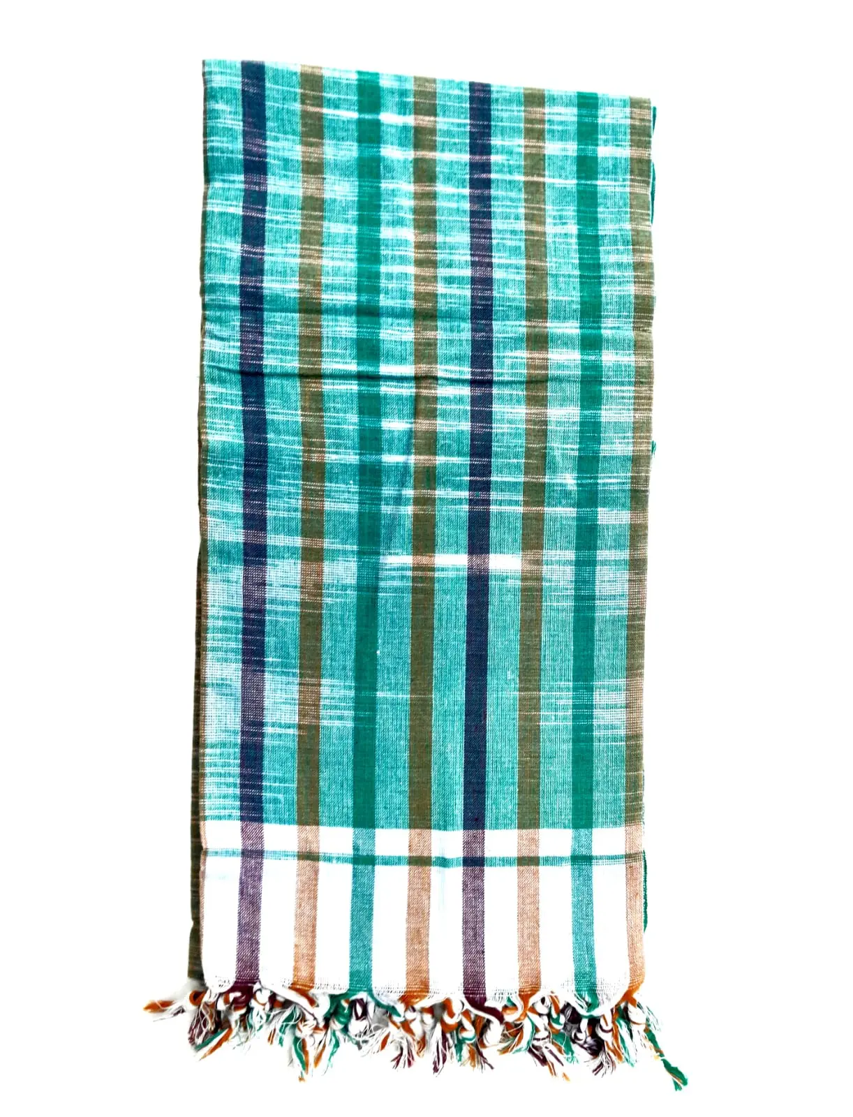 Gamcha, Heavy Khadi -- Traditional Indian Bathing Towel (195x90cm)