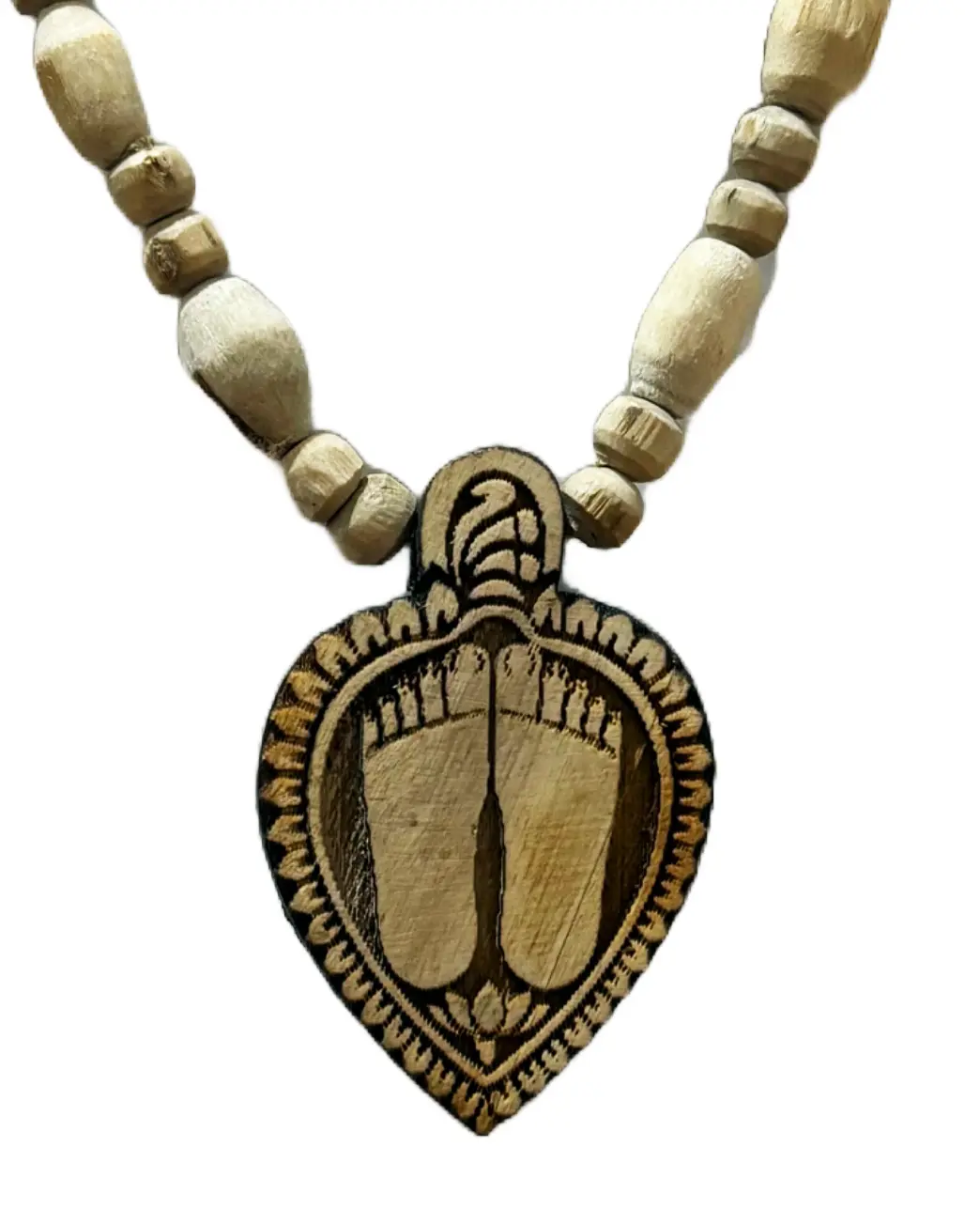 Tulsi Neckbeads -- Jagannatha Pendant