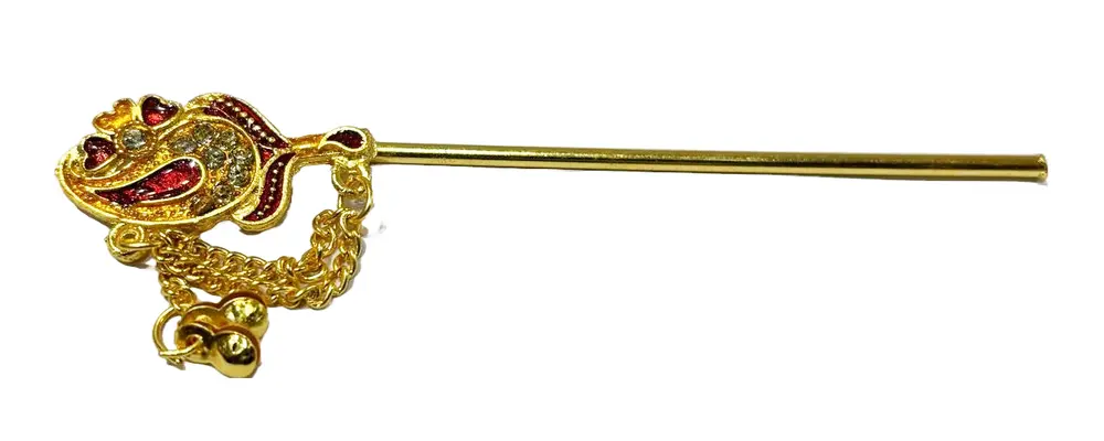 Krishna\'s Flute Kerry with Colourful Diamonds