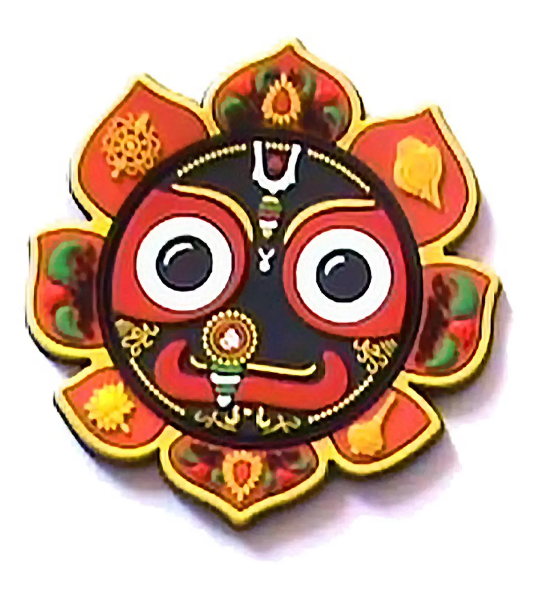 Large Lord Nrsimhadeva Magnet