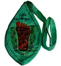 Lotus Feet of Sri Chaitanya Japa Bead Bag
