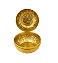 Multipurpose Golden Ornate Box