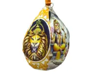 Lord Narasimha - Digitally Printed Bead-Bag [3 sides and strap] Standard Size