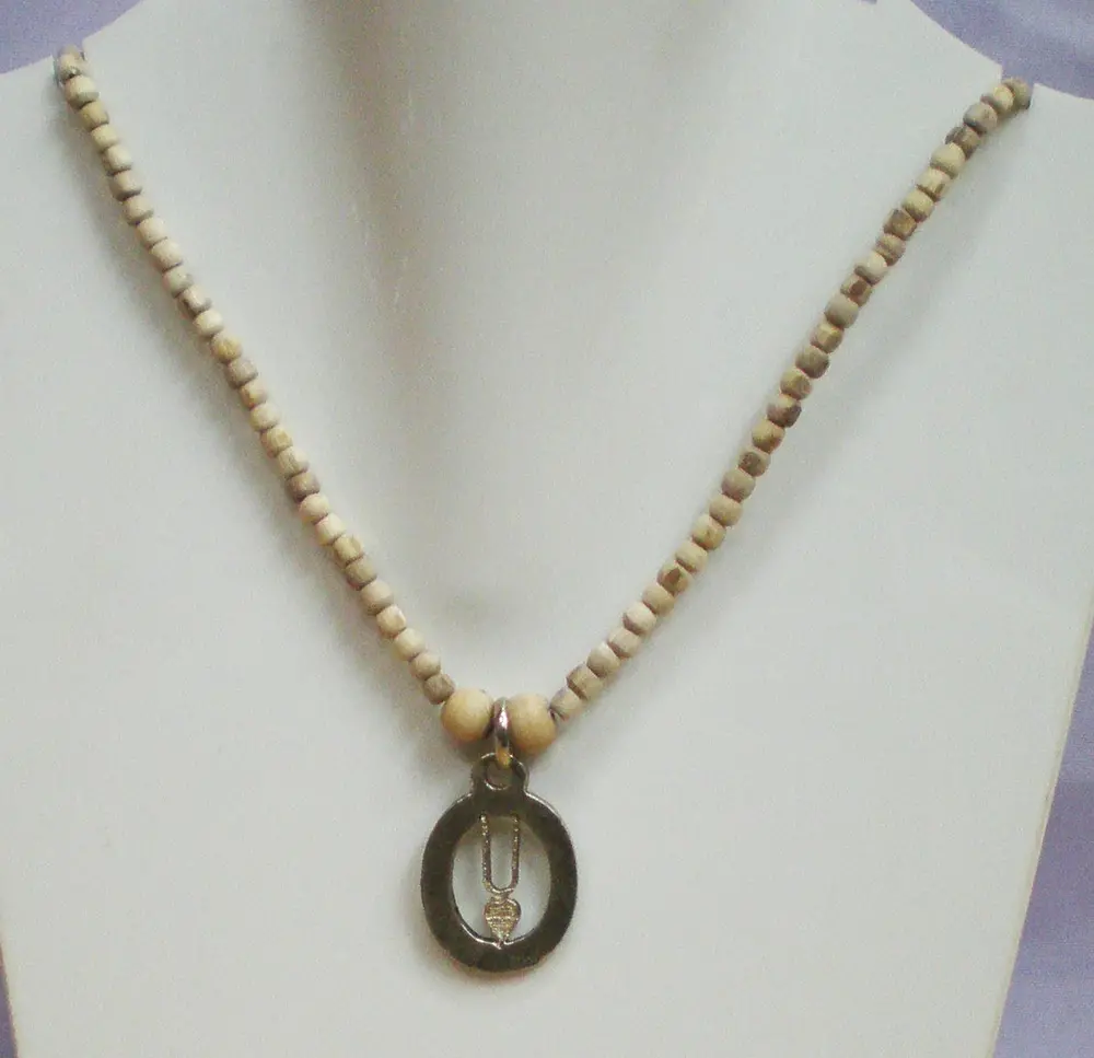 Tulsi Necklace with Tilak Pendant