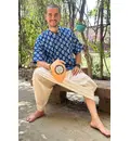 Printed Pure Cotton Kurta -- Perfect for the Kirtan Zone!