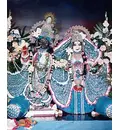 Radha-Krishna Deities in Blue Outfit (Blue)