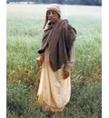 Srila Prabhupada in France, Standing in Grassy Field