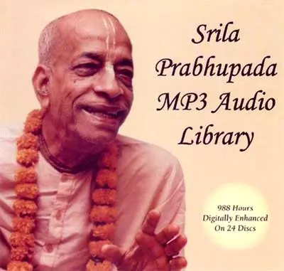 Srila Prabhupada MP3 Audio Library (23 CD set)