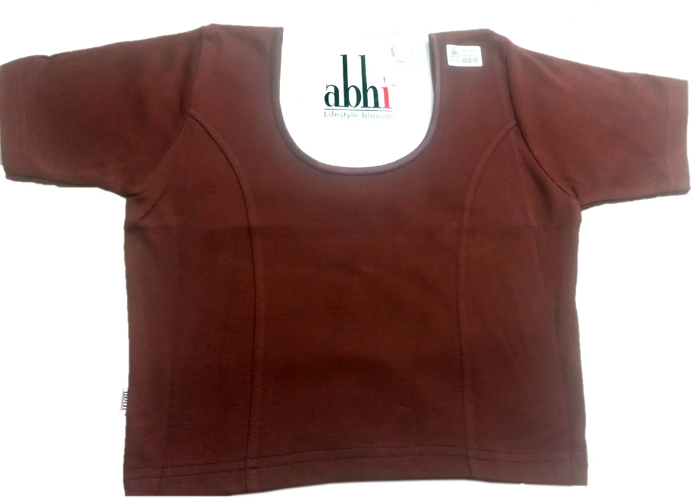 Winter Choli (Open, with hooks)-- T-Shirt / Blouse for wearing with Sari
