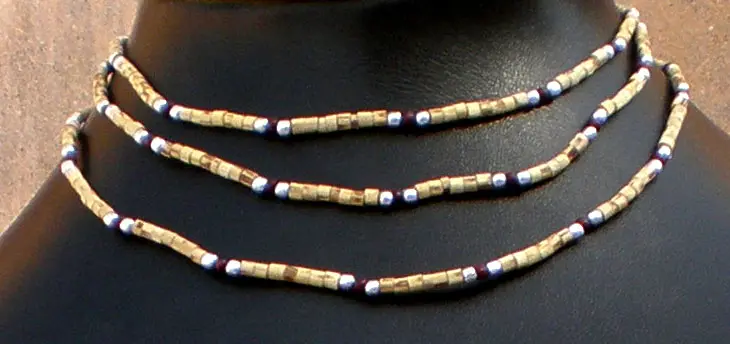Tulsi Neck Beads - Fancy #5 (3 rounds)