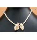 Tulsi Neck Beads - Radha Krishna Name Carved