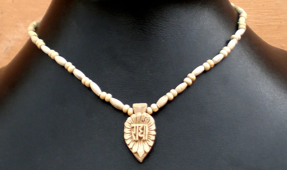 Radha Tulsi Pendant Necklace