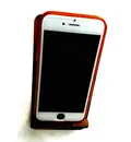 Wooden Mobile Phone Stand With Radhe Radhe Carving