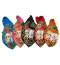 Hand Printed Sparkling Surbhi Cow Bead Bag