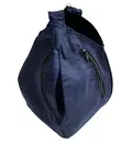 Hand Printed Cow Bead Bag with Pearls