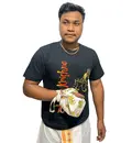 Echoes of Vrindavan  - Divine Melody - Hare Krishna T-Shirt