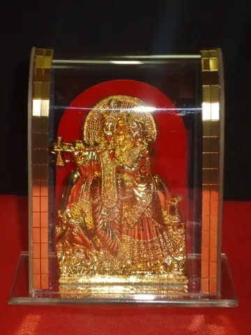 Radha Krishna Stand, Encased (Large)