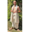 Dhoti / Chadar -- Muslin Jute -- No Borders