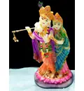 Glow in the Dark Standing Radha Krishna (8\"x14\")