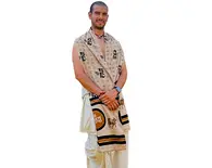 Harinam Chadar with Cow and Shri Radha in Sanskrit (pure cotton) Harinam Chadar with Cow and Shri Radha in Sanskrit (pure cotton)