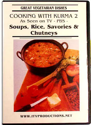 Great Vegetarian Dishes DVD -- Soups, Rice, Savories & Chutneys