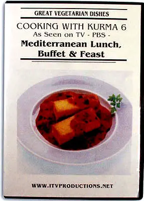 Great Vegetarian Dishes DVD -- Mediterranean Lunch, Buffet & Feast