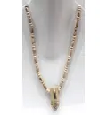Tulsi Neckbeads -- Tilak Radha Pendant