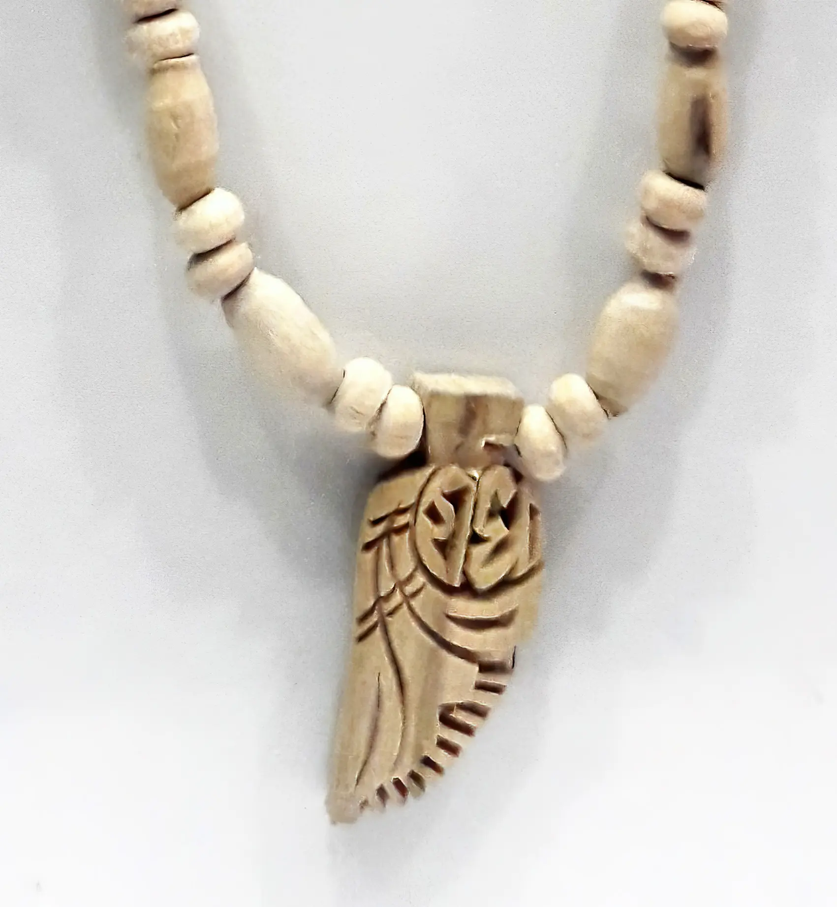 Tulsi Neckbeads -- Jagannatha Pendant