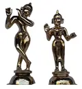 Radha Krishna Deities (Brass 18\")